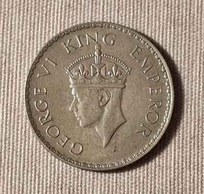 1940年一卢比银币