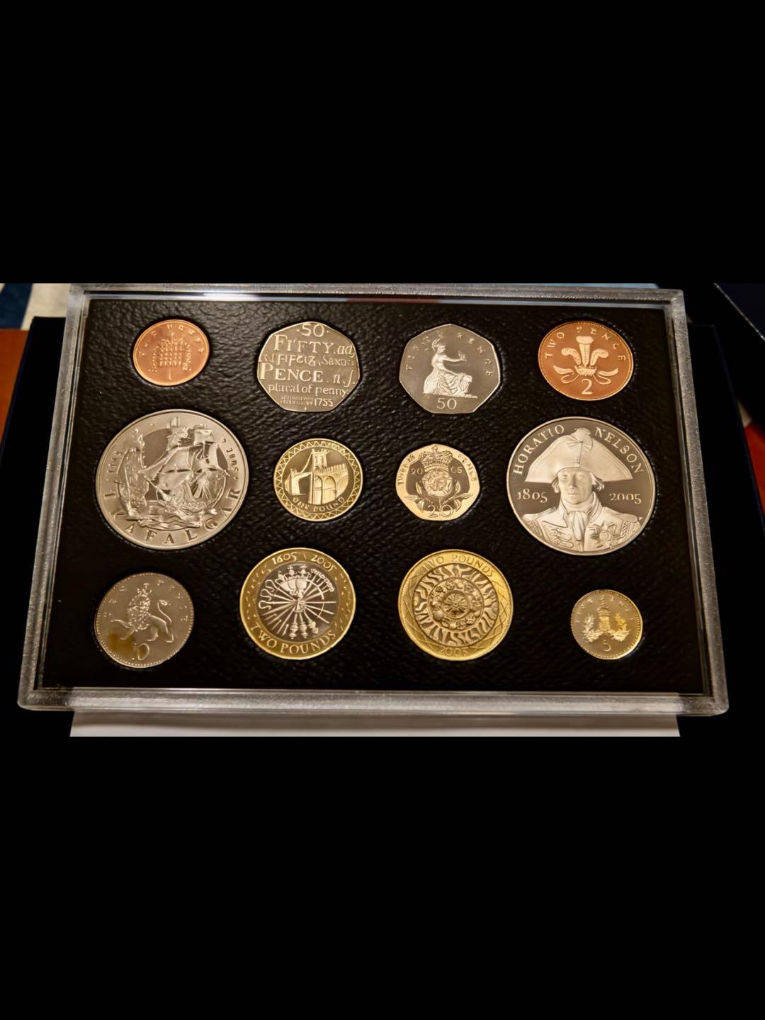 2005年英国特拉法加海战200周年精制纪念币