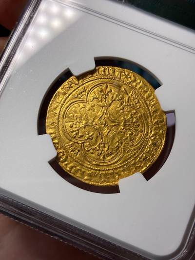 查理六世金币-六百年前的法兰西浪漫