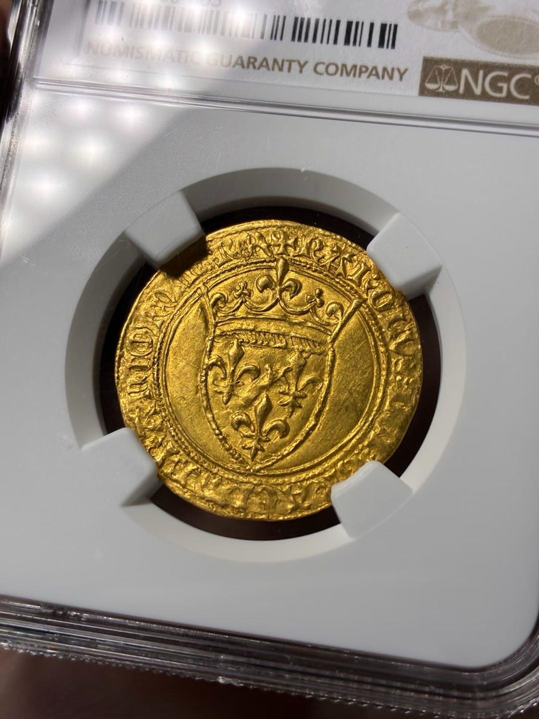 查理六世金币-六百年前的法兰西浪漫