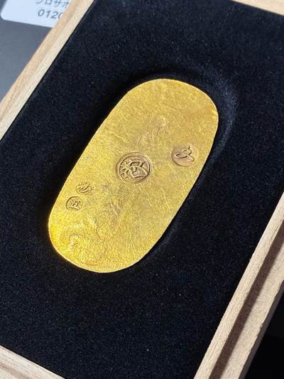 日本文政小判金