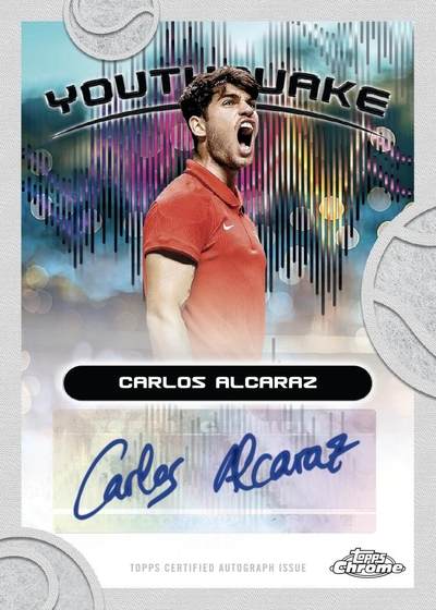 【新品预览】2025 Topps Chrome tennis 网球系列