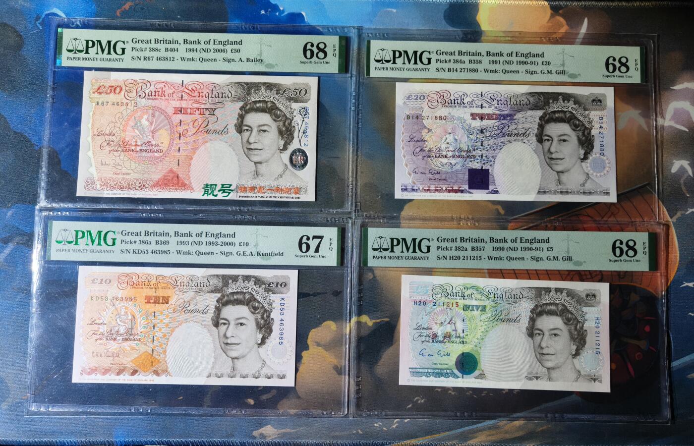 高分 E 序列英镑