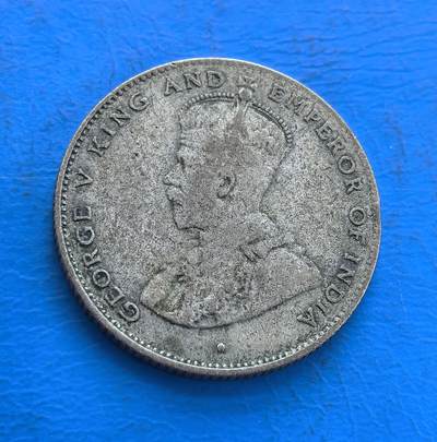 锡兰1919年50 分银币