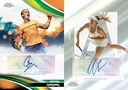 【新品预览】2025 Topps Chrome tennis 网球系列
