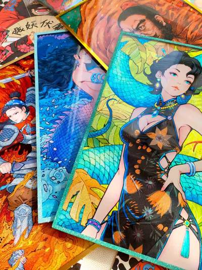 亚克力色纸
祖师爷里的色纸陆续来了