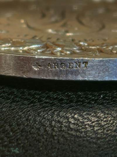 1870年的法国结婚纪念银章