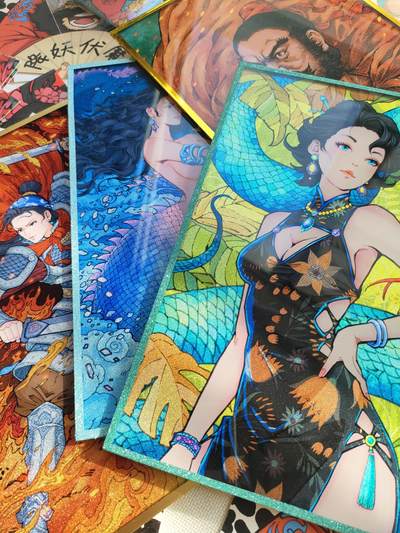 祖师爷项目里的色纸