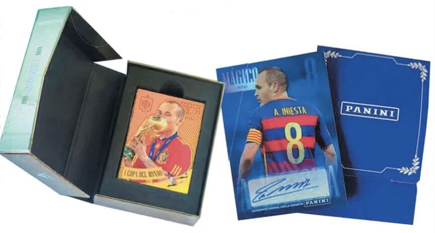 Panini首出足球个人球星盒“致敬系列”：伊涅斯塔 比赛
