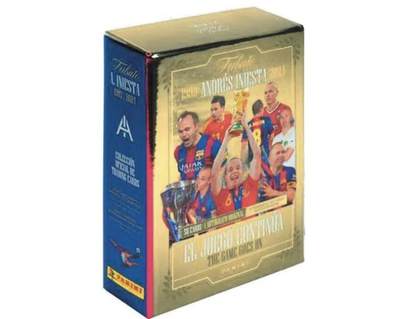 Panini首出足球个人球星盒“致敬系列”：伊涅斯塔 比赛