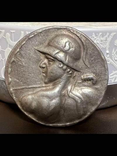 巴克特里亚王国四德拉克马银币