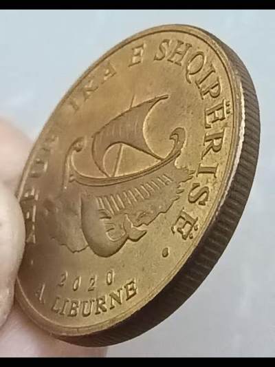 阿尔巴尼亚2020年20列克铜币