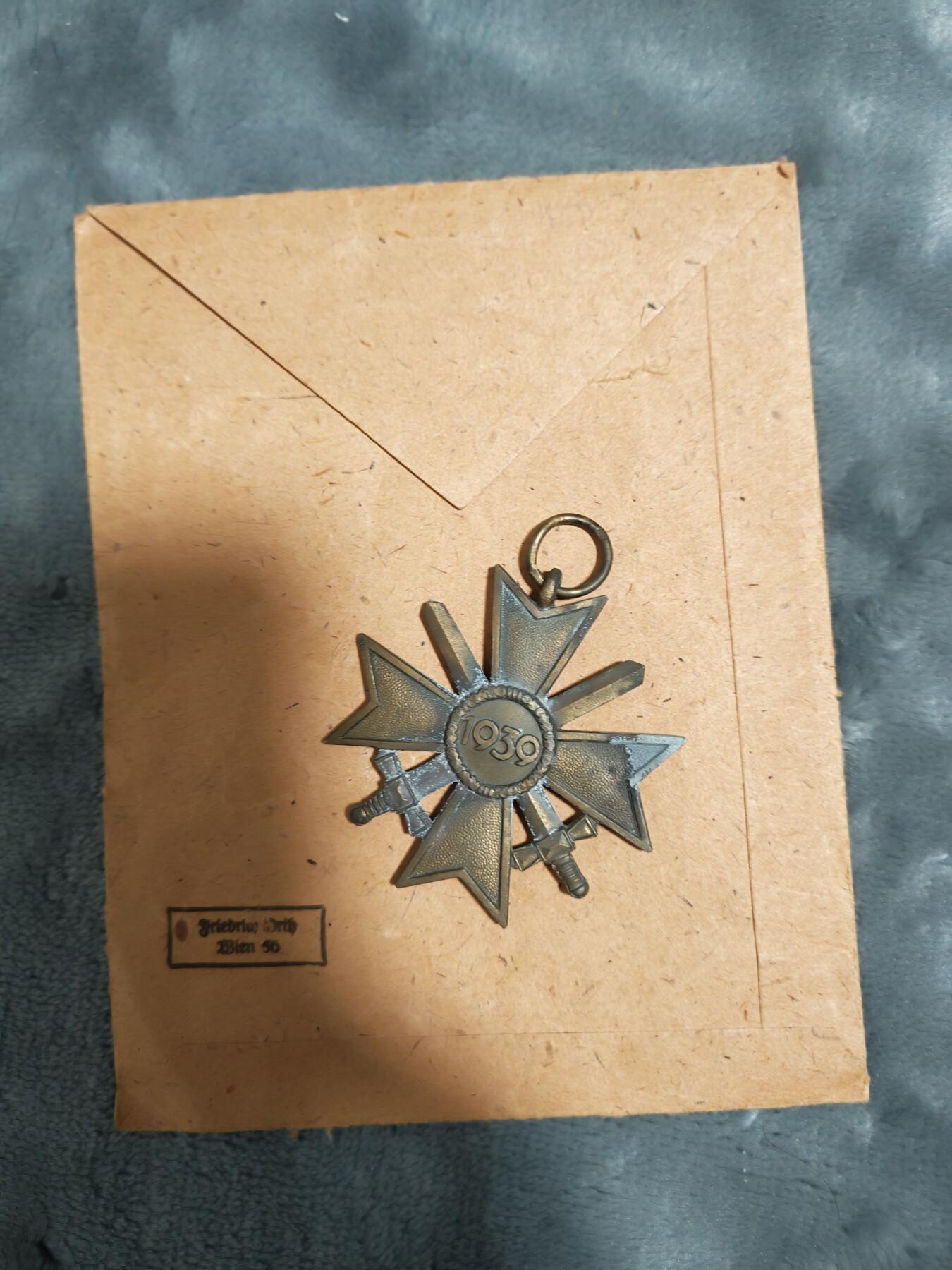 德国德三二级带剑战功