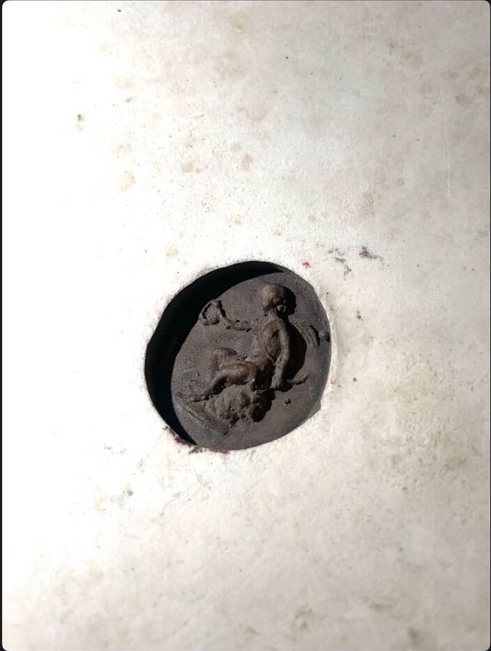 意大利大理石雕塑《三个小天使》