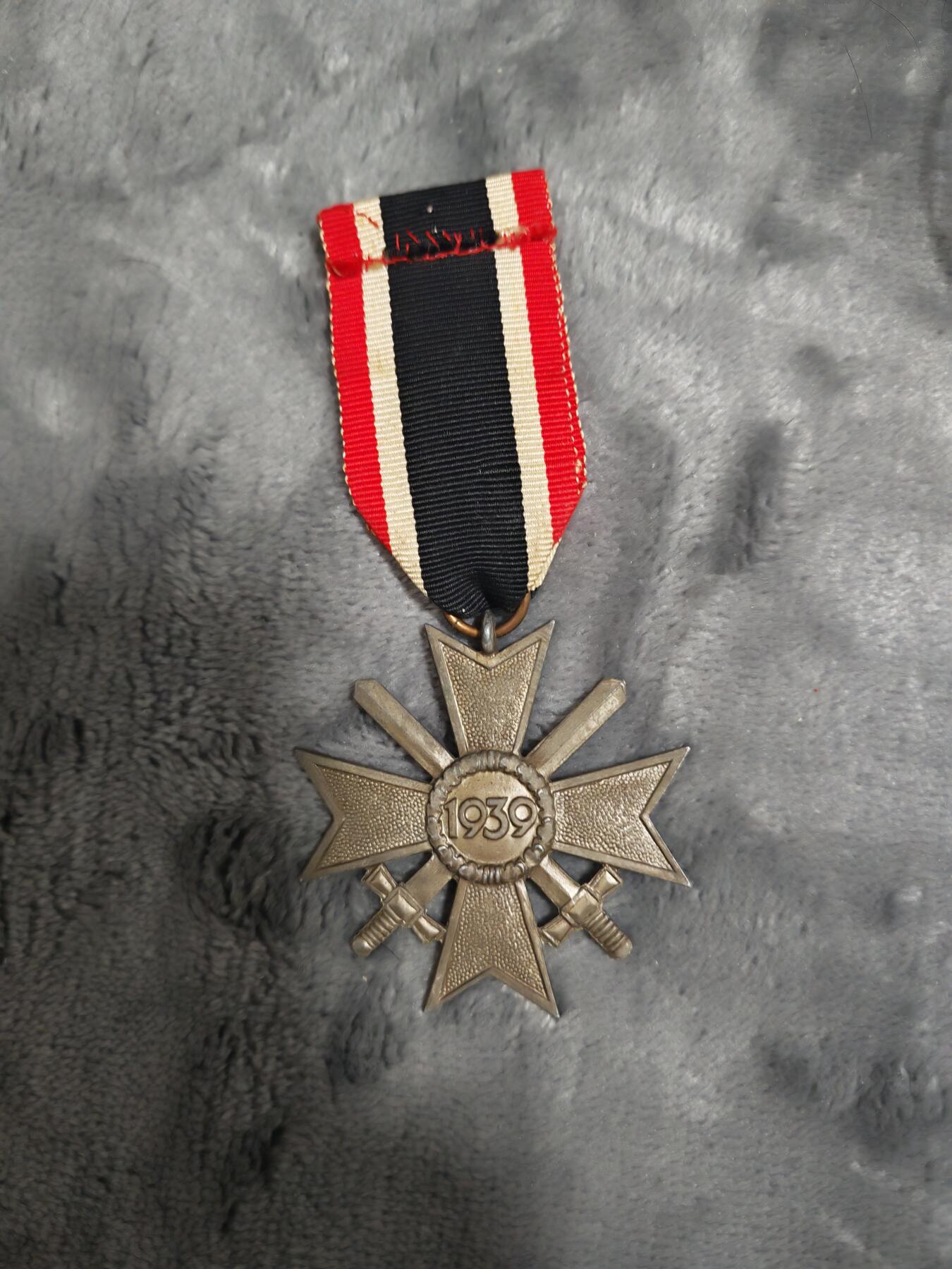 德国德三二级带剑战功