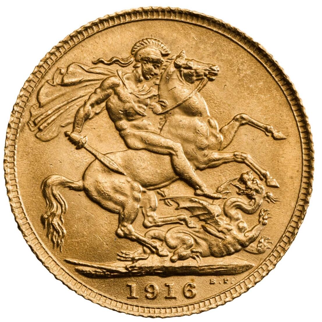 钱币收藏：1916 年诞生的世界钱币封神之作——英国的乔治五世金币和民国的袁世凯像冲天冠共和大飞龙