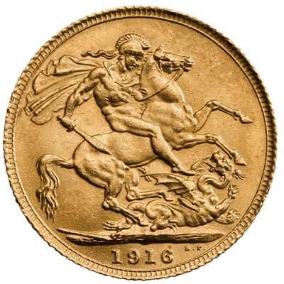 钱币收藏：1916 年诞生的世界钱币封神之作——英国的乔治五世金币和民国的袁世凯像冲天冠共和大飞龙