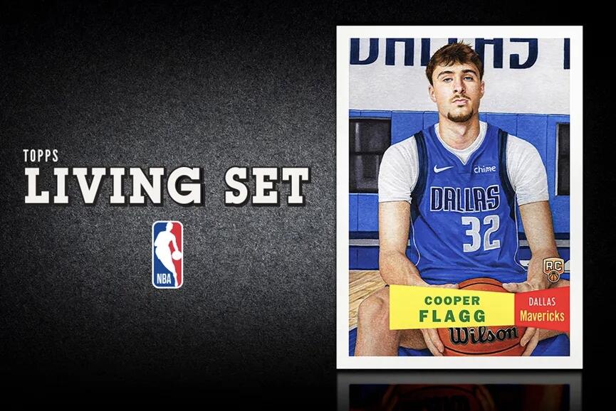 复古焕新！Topps Living Set篮球油画卡重磅开坑，点燃收藏热潮