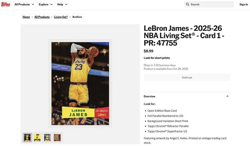 复古焕新！Topps Living Set篮球油画卡重磅开坑，点燃收藏热潮