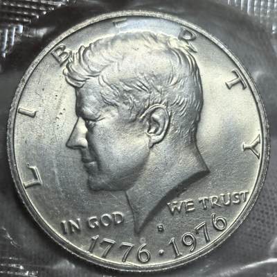 美国1976 年建国 200 周年半元银币