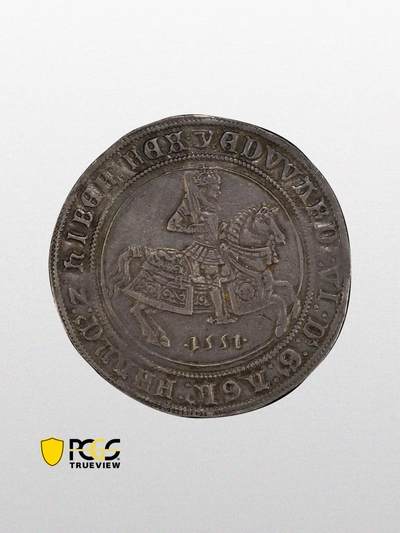 英国骑马者克朗银币