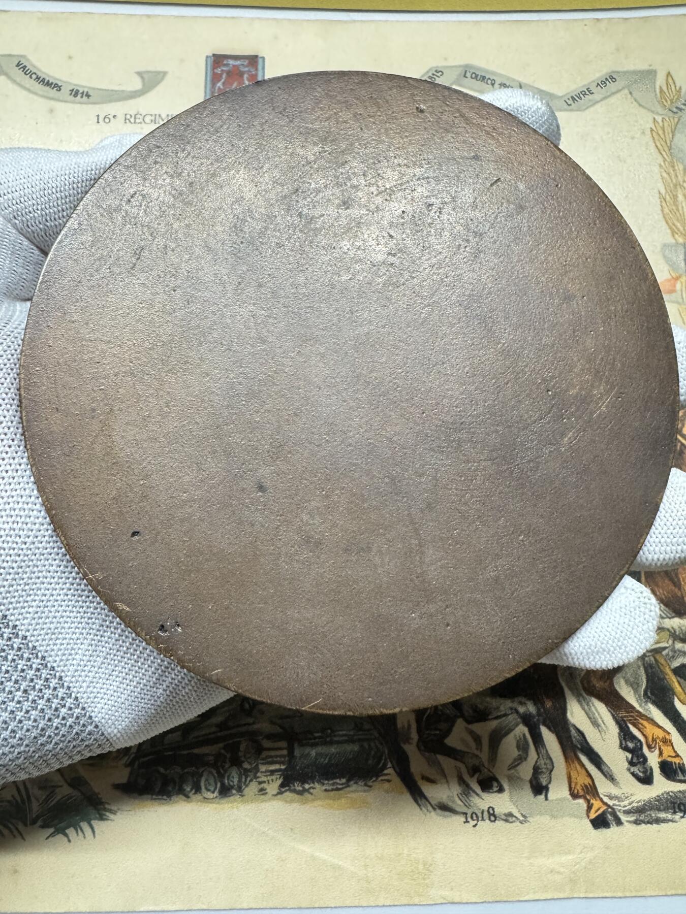 不列颠尼亚女神，超大尺寸百年大铜章！