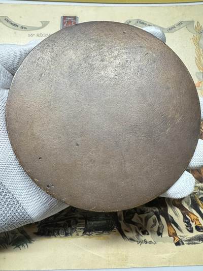 不列颠尼亚女神，超大尺寸百年大铜章！