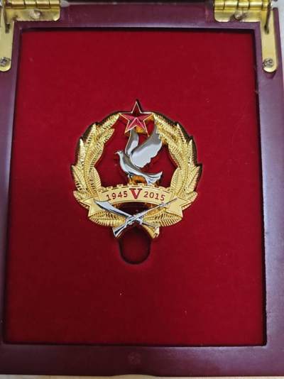 70周年阅兵徽章