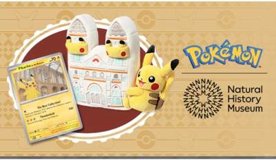 免费特典卡！宝可梦×伦敦博物馆新联名，万元“神卡”历史将重演？