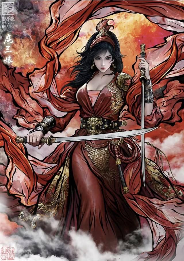 张建东绘水浒巾帼