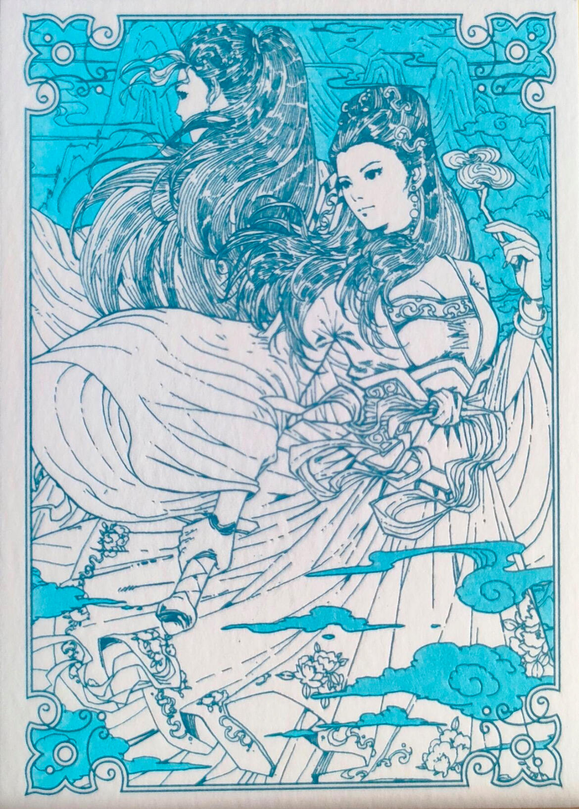 【卡牌赏析】小花瓣艺术文创 白蛇传 盗仙草 