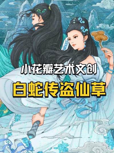 【卡牌赏析】小花瓣艺术文创 白蛇传 盗仙草 