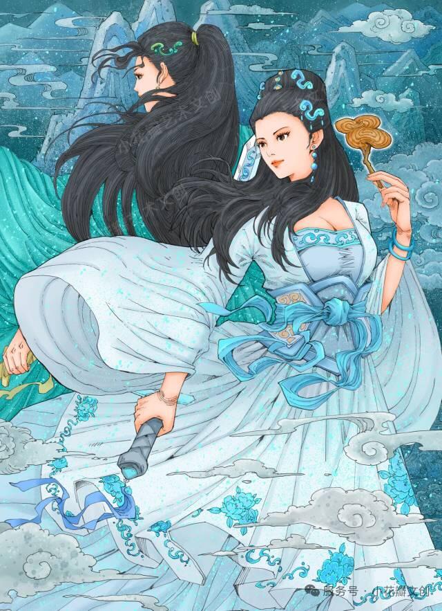 小花瓣白蛇传之盗仙草