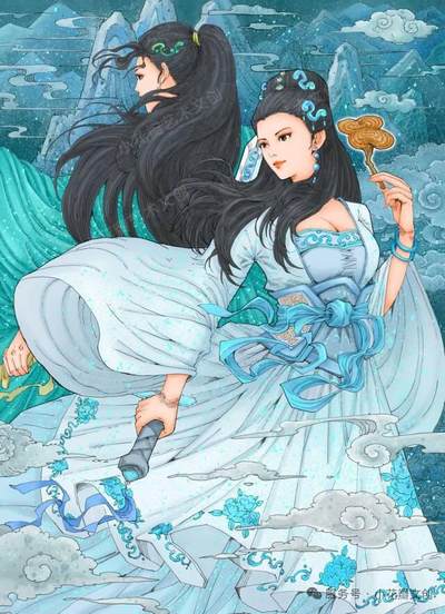 小花瓣白蛇传之盗仙草