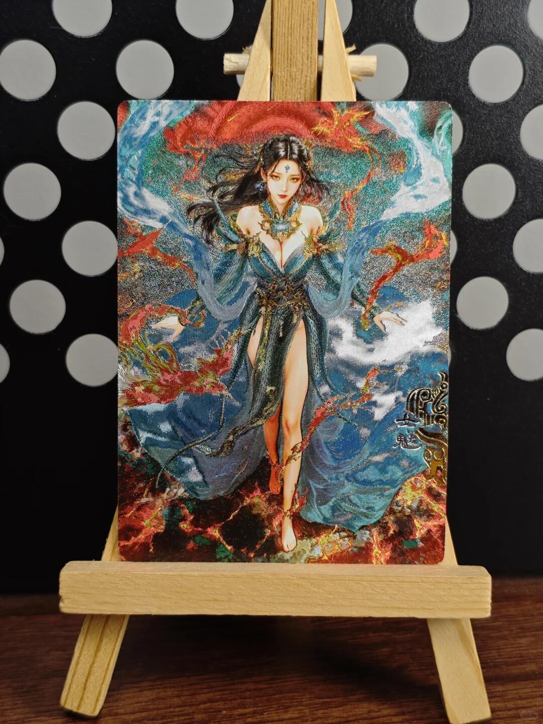 卡牌欣赏--玄灵谱：女魃