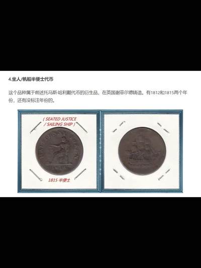 加拿大铸币史-上加拿大代币