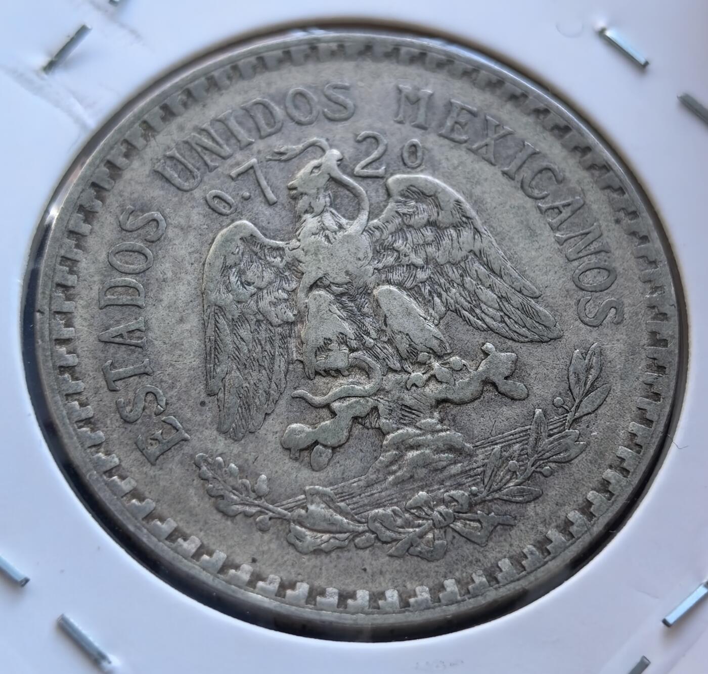 墨西哥1922 年 1 比索银币