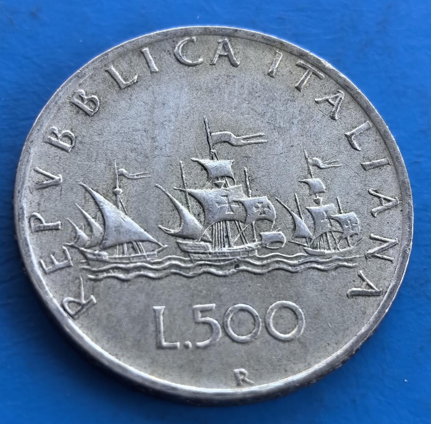 意大利 500 里拉银币