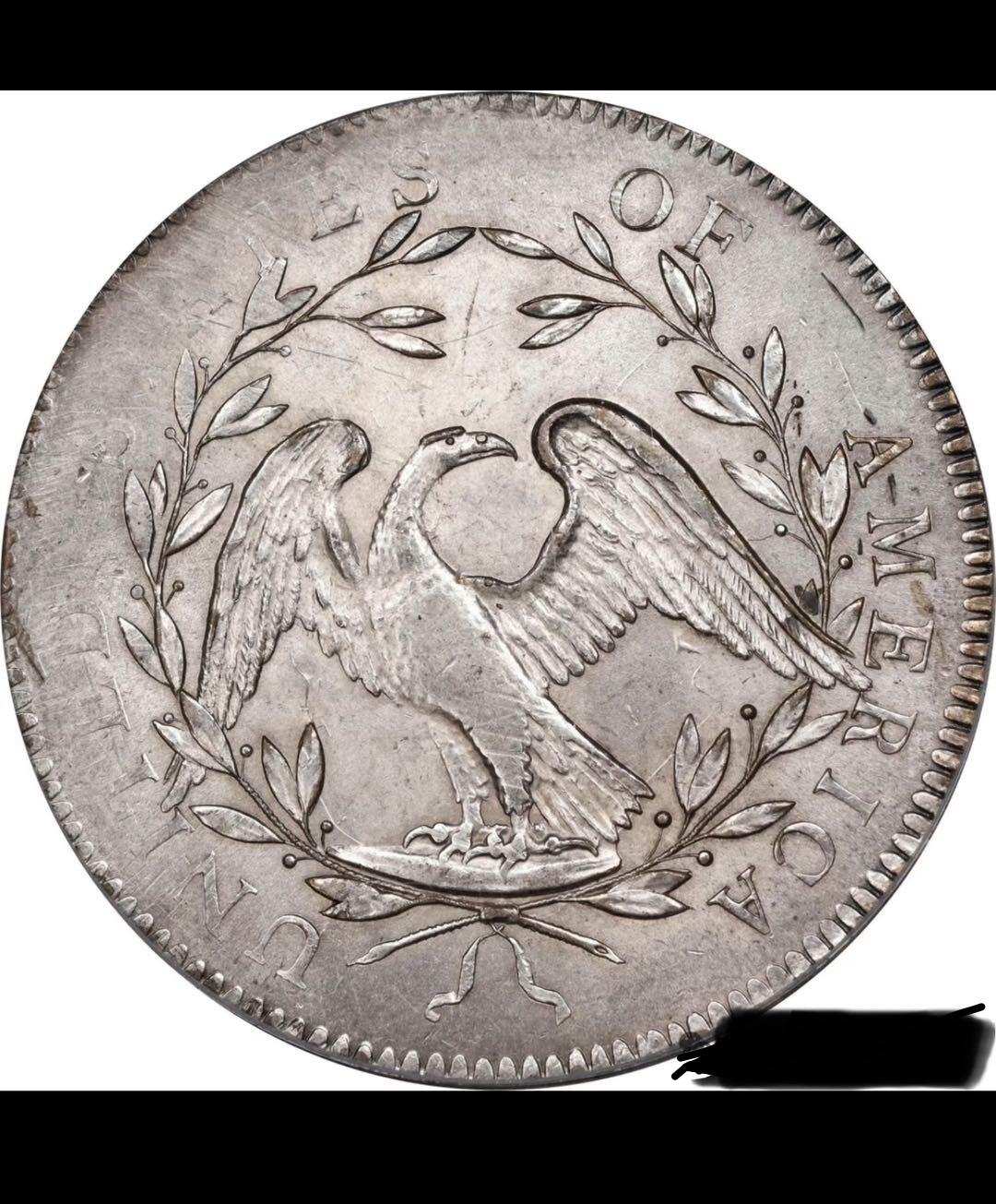 1794年美国🇺🇸史上第一枚机制银币