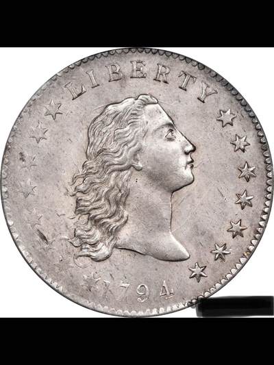 1794年美国🇺🇸史上第一枚机制银币