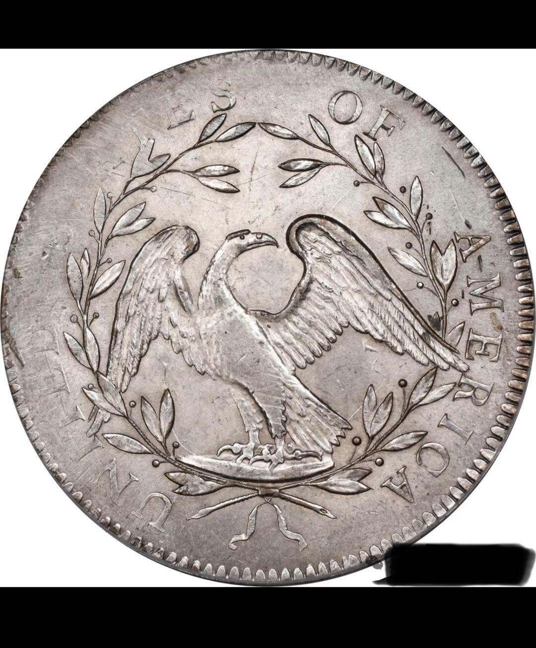 1794年美国🇺🇸史上第一枚机制银币