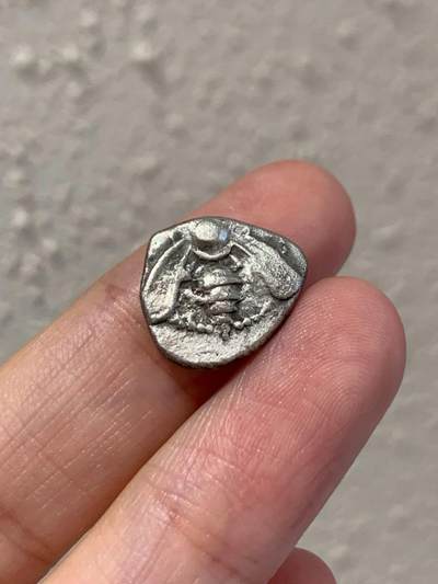 古希腊爱奥尼亚以弗所城蜜蜂小银币