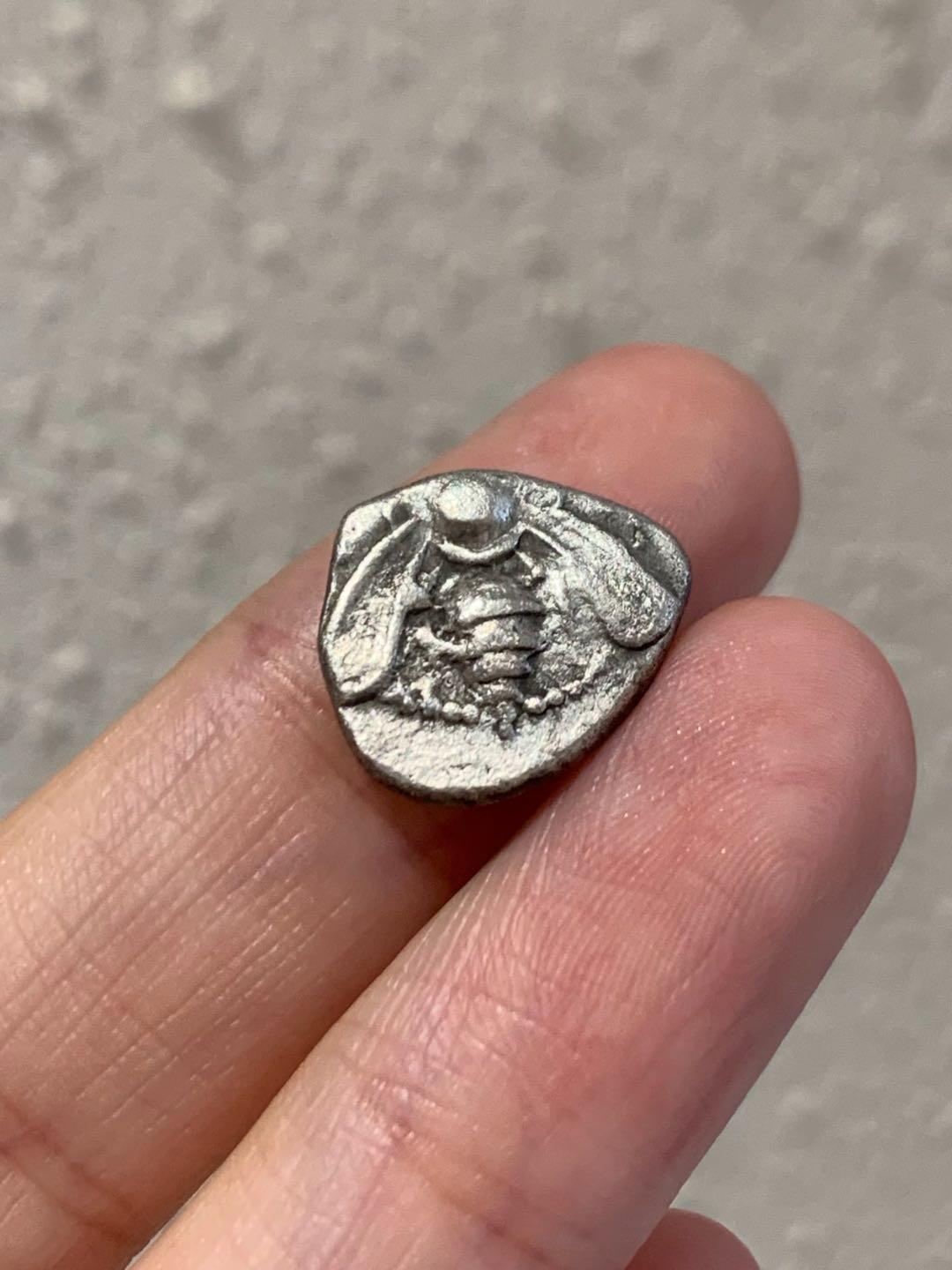 古希腊爱奥尼亚以弗所城蜜蜂小银币