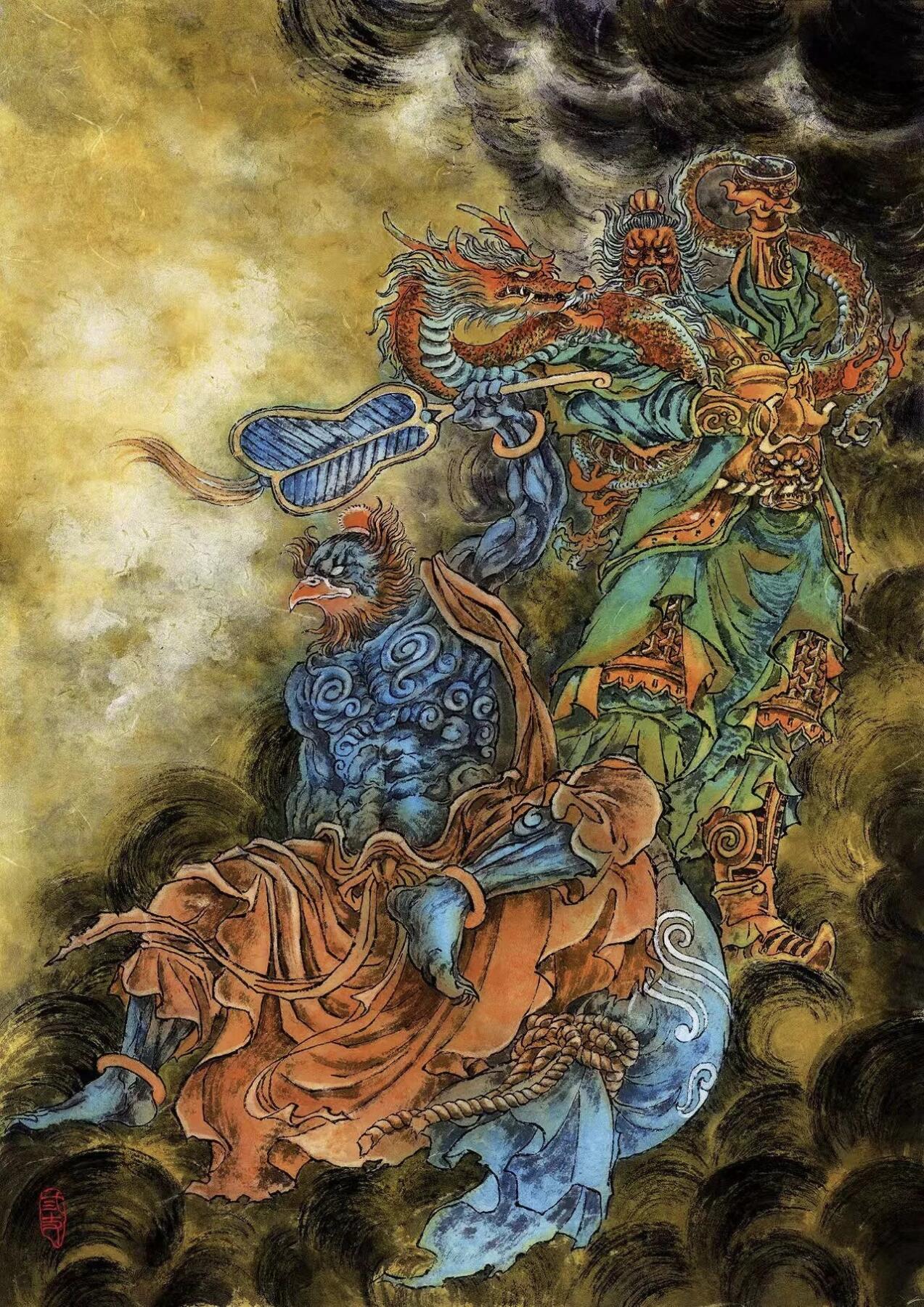 旸谷文化新国风珍藏卡：重绘《搜神记》志怪传奇