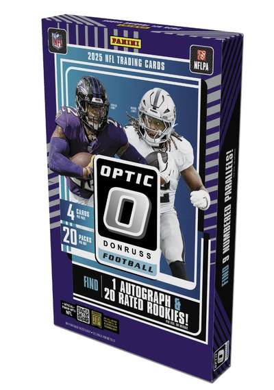 2025 Panini Donruss Optic NFL：Downtown特卡再进化，Hobby配置抢先看