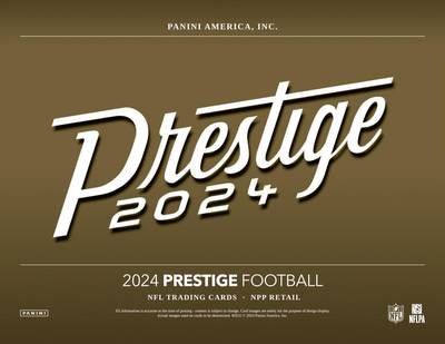 2024 Panini Prestige Football橄榄球荣耀系列