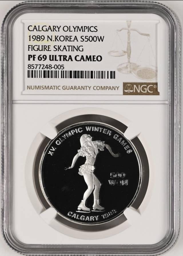 朝鲜花样滑冰币