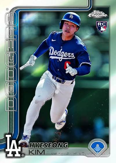 2025 Topps Chrome棒球标志性系列