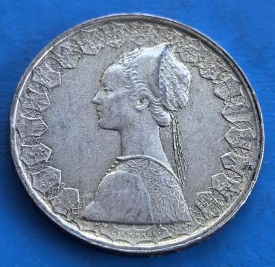  意大利 500 里拉银币11克纯银价