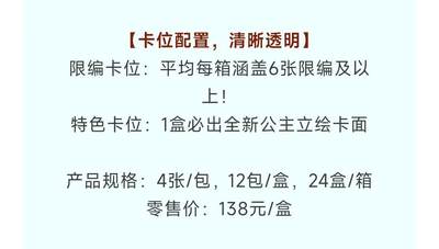 集卡社《迪士尼公主日记纪念版收藏卡》